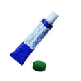 kesoto Billiard Pool Cue Tip with 20G Glue Green PU Cue Tip for Snooker Indoor Game 13.8mm