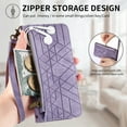 thumbnail image 6 of Allytechgroup for Google Pixel 9A Case with Cards Holder, RFID Blocking PU Leather Wallet Case Support Wireless Charging Shockproof Full Body Protective for Google Pixel 9A, Purple, 6 of 6