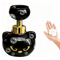 Cute Cat Paw Foam Soap Dispenser Paw Print Soap Dispenser for Bathroom Kitchen Foaming Hand Dispensers Cats Pawprint Soaps Pump Bottle Black Foaming Pump Bottle