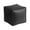 F, variant on Faux Leather Unstuffed Pouf Ottoman –16*16*16in Square Floor Cushion Cover with Zipper Wear-Resistant & Easy to Clean Ideal for DIY Footrest or Home Storage