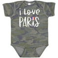 thumbnail image 3 of Inktastic I Love Paris French Flag Heart Boys or Girls Baby Bodysuit, 3 of 5