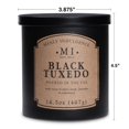 thumbnail image 4 of Vela en tarro de esmoquin negra Manly Indulgence, 16.5 onzas, almizcle blanco, lavanda, madera de cedro, jazmín y lirio terroso, hasta 60 horas de combustión, cera de mezcla de soja vertida en Estados, 4 of 5
