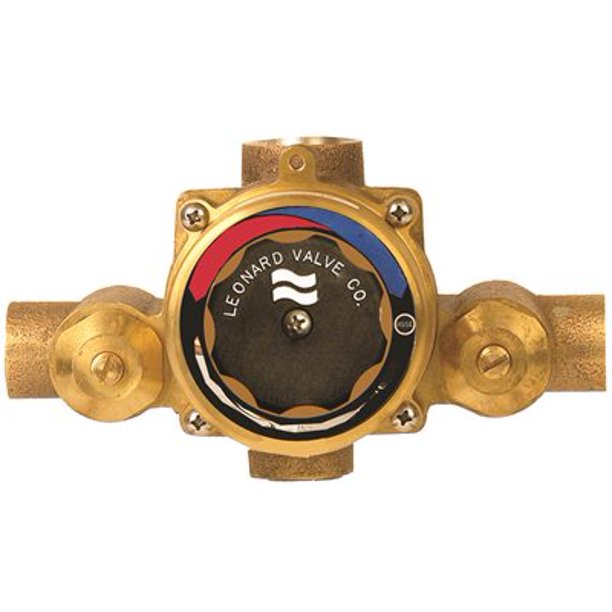 LEONARD THERMOSTATIC MIXING VALVE, SINGLE 3/4 IN.