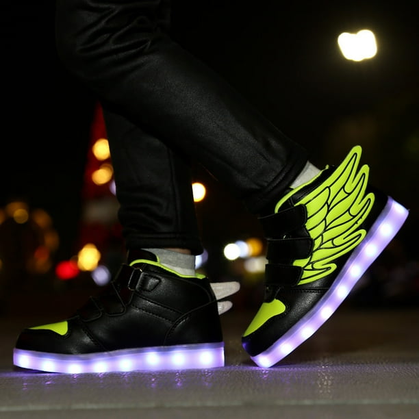 Flashing sneakers hotsell
