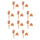thumbnail image 2 of Cepillo plumero Injueey Limpieza de ventanas Microfibra Naranja 10Conjunto, 2 of 6