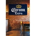 thumbnail image 2 of Corona Extra Navy Blue Flag, 2 of 2