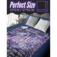 thumbnail image 3 of Zodiac Constellation Gifts for Women, Zodiac Sign Birthday Gift with Message Flannel Blanket Throws (50"x 60") - Pisces, 3 of 6