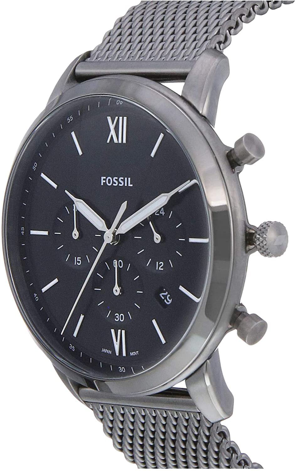 Steel Stainless Chronograph, Men\'s Fossil FS5380 Watch, Neutra