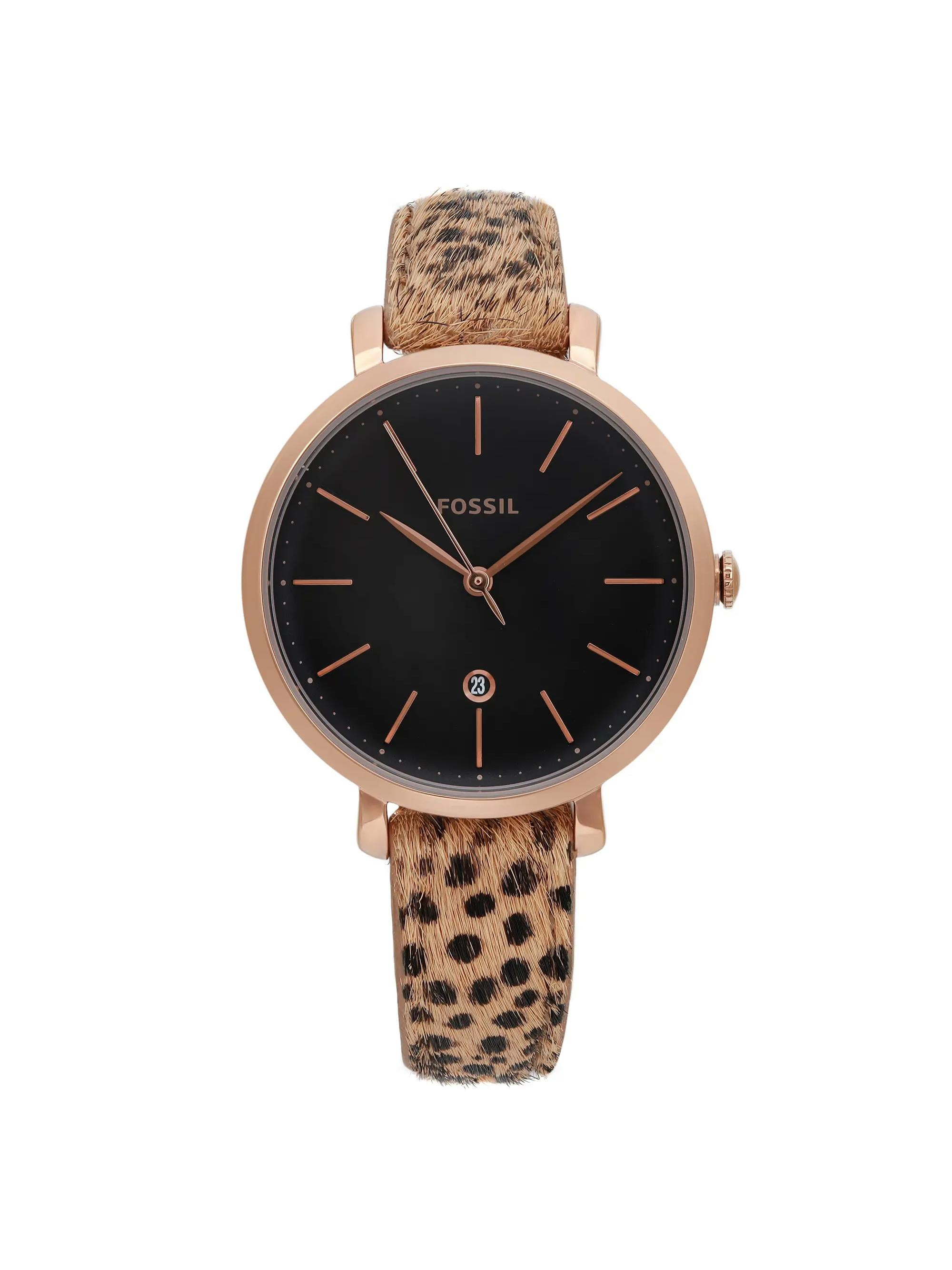 Jacqueline Diamond Mother Of Pearl Dial Multi-Function Stainless Steel Watch Fossil Women main image 2