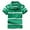 Green, variant on WOYY Little Boys Summer Striped Polo Shirt Kids Casual Short Sleeve T-Shirt, Sizes 3-14