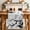 White Black, variant on Chinese Table Runner - 72 Inch Long Black White Tree Flowers Traditional Ink Painting Cotton and Linen Blended Dress Scarves Farmhouse Table Runner for Kitchen Dining, Coffee Table, 13" x 72"
