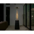 thumbnail image 6 of Vulcan Pyramid Flame Patio Heater – Outdoor Propane Tower with Wheels, Coronado Brushed Bronze, 6 of 7