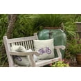 thumbnail image 4 of Simply Daisy 16" x 16" Life Cycle Polyester Indoor/Outdoor Pillow, Purple (1 count), 4 of 5