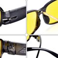 thumbnail image 2 of Jumpingount Gafas de lectura LED Visión nocturna Luz Dioptría Gafas Lente transparente Gafas Lentes amarillo 400 grados, 2 of 5