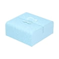 thumbnail image 3 of Jewelry Box Jewelry Box Fashionable PU Leather Necklace Pendant Earring Organizer Display Case 15x15x6.5cmBlue ANGGREK Otros, 3 of 8
