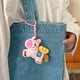 thumbnail image 5 of Llavero con colgante de caballo de peluche colorido, llavero decorativo con amuleto de la buena suerte, cartera, mochila, llaves de coche, bolso, accesorio para coche., 5 of 7
