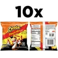 thumbnail image 4 of Cheetos Crunchy Cheese Flamin' Hot Flavored Snack Chips, 1 Ounce Bags, 10 Count, 4 of 8
