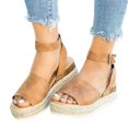 thumbnail image 1 of Sandalias informales para mujer, zapatos de punta abierta a la moda, regalo de temperamento para amigos y familiares, 1 of 8