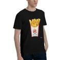 thumbnail image 2 of Burger King Logo Men'S Basic Short Sleeve T-Shirt Fad Black Small, 2 of 8