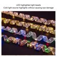 thumbnail image 4 of fastboy Silver Sparkles All Night Christmas Tree Decoration Flicker Lights For Festive Ambiance Reliable silver blue light 3 meters 30 lights 1Set, 4 of 6
