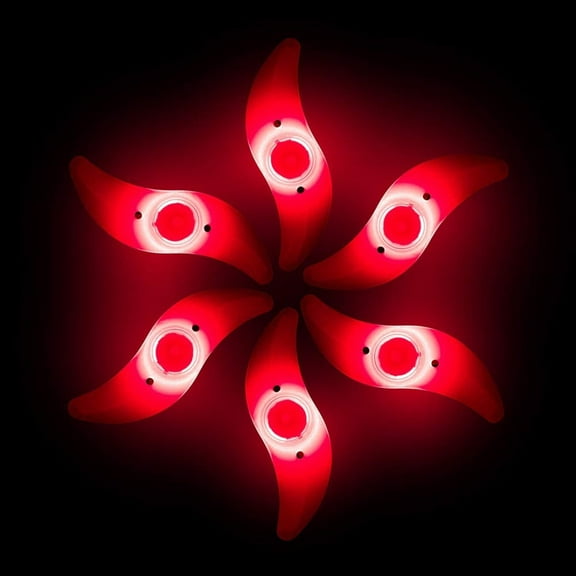 TIHLMK 6pcs Night Ride Lights Car Bicycle Bike Cycling Wheel Tire Spoke LED Light Lamp