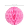 thumbnail image 2 of Uxcell Paper Pom-Poms Flower Balls 6 Inch Paper Tissue Flower Balls for Party Flower Wedding Decoration Pack of 6,Pink, 2 of 6