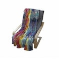 thumbnail image 4 of Colorful Soft Flannel Fleece Throw Blanket, Abstract Modern Art Expression Pattern Vector Illustration Design Artwork Print, Cozy Plush for Indoor and Outdoor Use, 50" x 70", Multicolor, by Ambesonne, 4 of 6