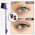 thumbnail image 5 of Unique Bargains Dual Comb Eyebrow Brushes for Women Eyelash Eyebrow Travel Makeup Tool Purple 6.77" Length, 5 of 7