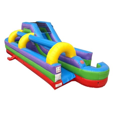 Pogo 30 Commercial Inflatable Water Slide With Slip N Slide Combo
