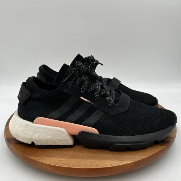 Size 13 Ad-id-as Mens Originals POD-S3.1 Black/pink Running Sneakers Shoes B37447