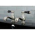 thumbnail image 2 of Kingston Brass KS1108PKL Robinet de Lavabo avec Poignée Croisée, SN, 2 of 2