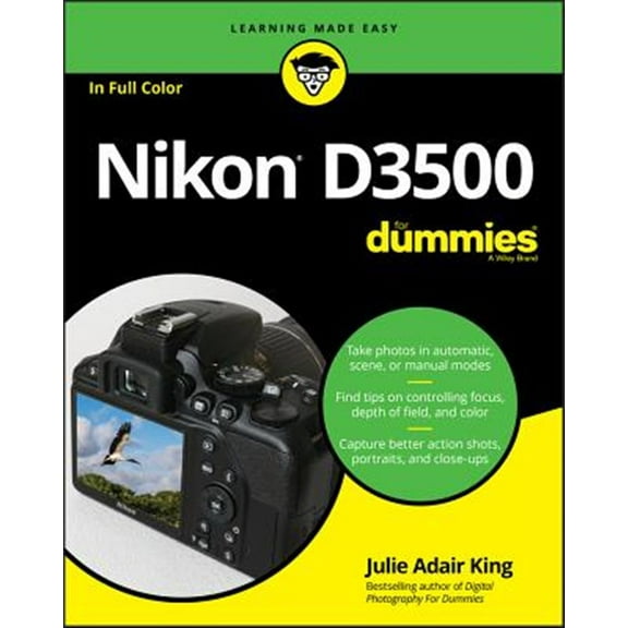 Pre-Owned Nikon D3500 for Dummies (Paperback) 1119561833 9781119561835