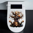 thumbnail image 6 of Halloween Decor - Home Wall Stickers - Wall Decal - Halloween Pumpkin Wall Stickers Art Wall Decals Removable Vinyl Peel and Stick for Halloween Party Toilets Door Living Room Kitchen Decorations, 6 of 6