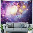 thumbnail image 4 of PRATYUS  Galaxy Nebula Fabric Wall Hanging Tapestry Star Outer Space Planet Universe Starry Sky Cosmic Mysterious Night Home Decor Art for Living Room Bedroom Dorm Decoration 60x50inch, 4 of 6