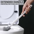 thumbnail image 6 of Under $5 Clearance! Toilet Brush for Bathroom, InsCrazy Plastic Toilet Brush Household No Dead Angle Toilet Brush Bathroom Long Handle Cleaning Brush, 6 of 6