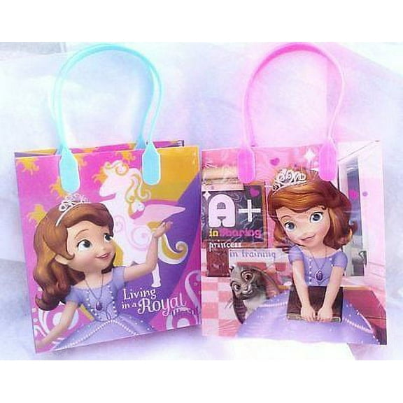 12PCS Disney Princess Sofia The First Goodie Party Favor Gift Birthday Loot Bags