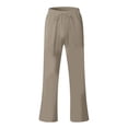 thumbnail image 2 of Men's Cotton Linen Trousers Men's Casual Fashionable Cotton Linen Trousers, 2 of 6