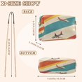 thumbnail image 4 of FORMRS Women Crossbody Purse with Chain Strap Vegan Leather Shoulder Handbag, Colorful Plane, 4 of 7