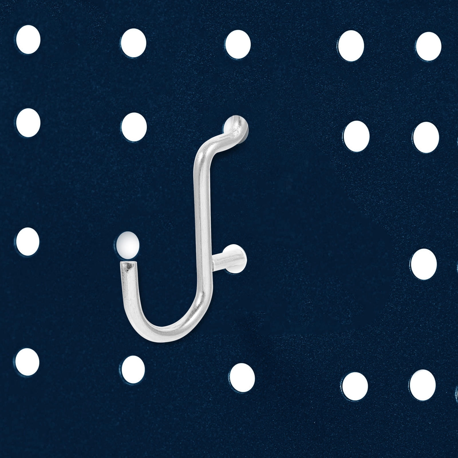 FUEENIRVA 100-Piece Heavy Duty Metal Pegboard Hooks Set for Garage, Home Organization, and Storage Solutions