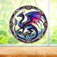 thumbnail image 7 of PuSpu Home Decoration Colored Glass Dragons Garden Courtyard Acrylic Pendant Home Ornaments, 7 of 7