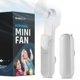 thumbnail image 1 of Ventilador portátil NEXAIR mini de 2 velocidades con power bank recargable, 1 of 9