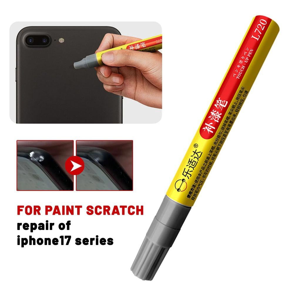 Touch Up Paint for iPhone 17 Pro & 17 Pro Max, Phone Side Scratch Repair Paint Pen, Quick Fix for Daily Use, Travel & Repair(Orange)