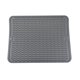 thumbnail image 5 of Alfombrilla de silicona para secar platos,Almohadilla de secado higiénica,Alfombrilla escurridor de platos resistente al calor,Alfombrilla de encimera gris oscuro, 5 of 8
