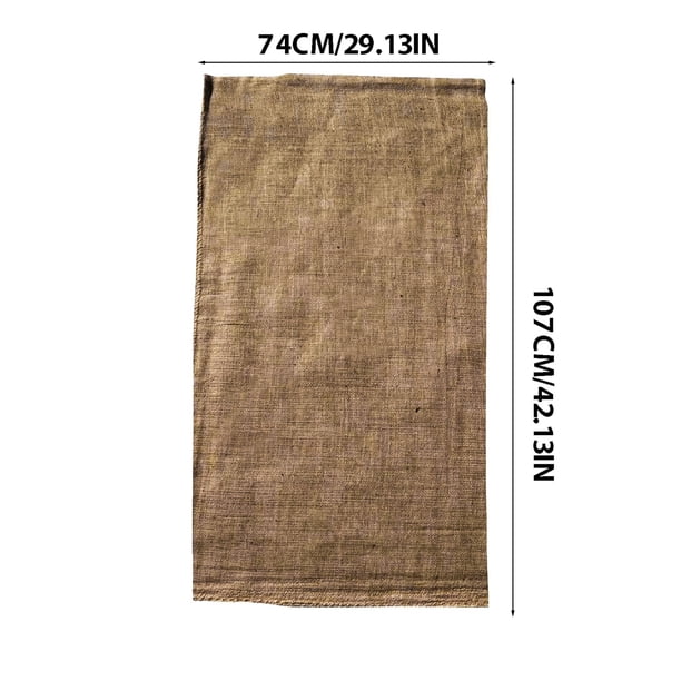 Bolsa grande de arpillera para carreras de sacos de patatas, juego de césped al aire libre para niños y adultos Wmkox8yii jkg4162
