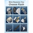 thumbnail image 2 of Auriculares keephifi KBEAR Flash Híbridos con Doble Driver IEM, 2 of 9