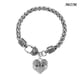 thumbnail image 2 of Corazón Bangle Charm Pulsera Rhinestone Maestro Mamá Ceystal Regalo Familia Cumpleaños Abuela Cadena Hija Pulseras, 2 of 5