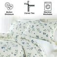 thumbnail image 4 of Myosotis Scorpioides Printed Cotton Duvet Set by SouthShore Fine Linens, 4 of 6