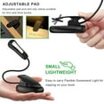 thumbnail image 3 of Book Light, Rechargeable Reading Light 5 LED Easy Clip on Reading Lamp, 3 Color Temperature, Portable Task Lamp (Black), 3 of 7
