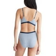 thumbnail image 3 of Calvin Klein BLUE CHAMBRAY HEATHER High Waisted Bikini Panty, US Medium, 3 of 4