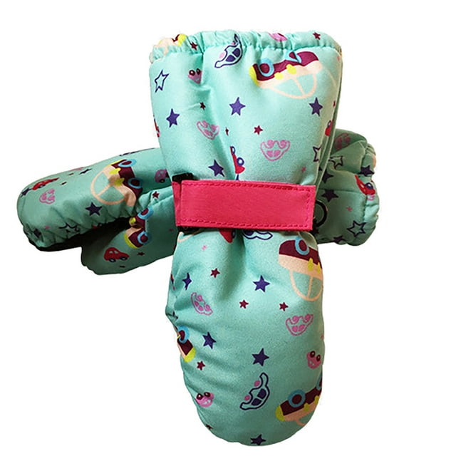 Children Winter Outdoor Wind Proof Glove Ski Riding Warm Climbing Mitten